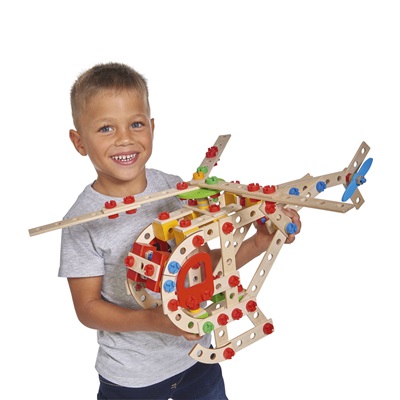 Eichhorn byggesæt - 225 dele, 5 modeller